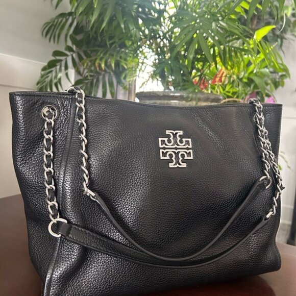 Tory Burch Black Leather Bag - Picture 2 of 12